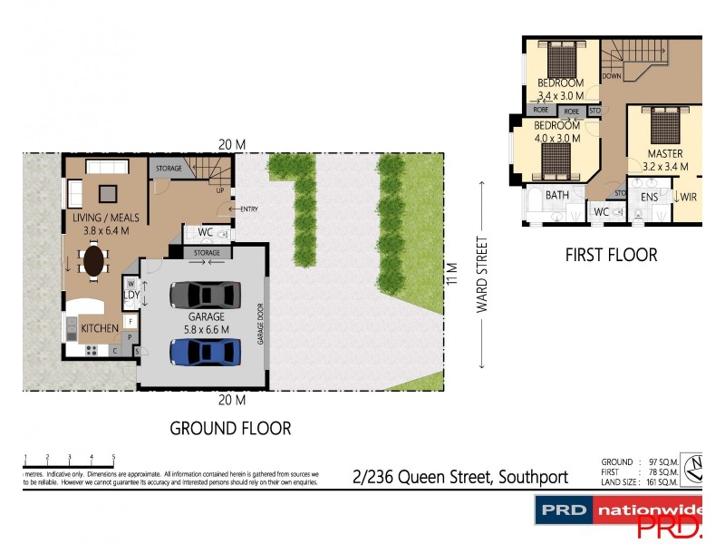 2/236 Queen Street, Southport QLD 4215 Floorplan