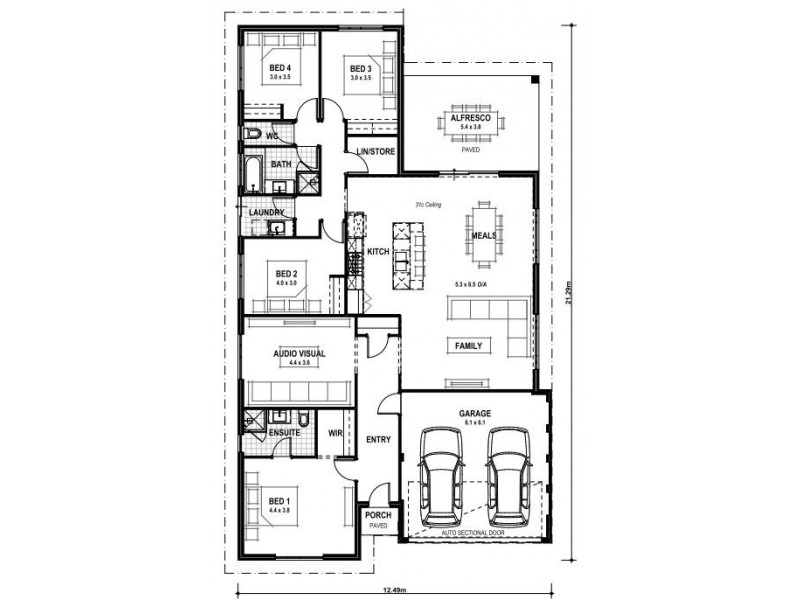 Landsdale WA 6065 Floorplan