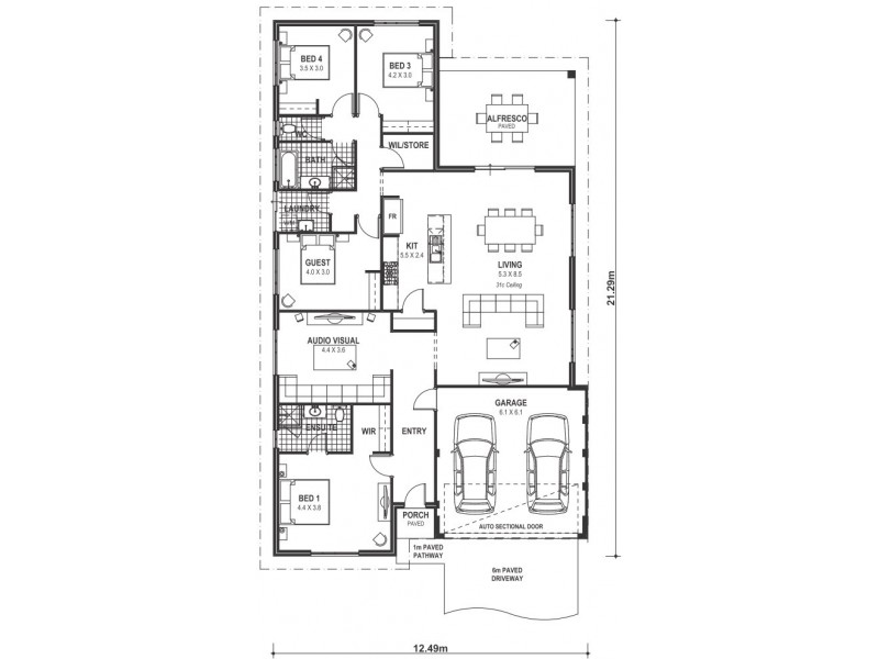 Baldivis WA 6171 Floorplan
