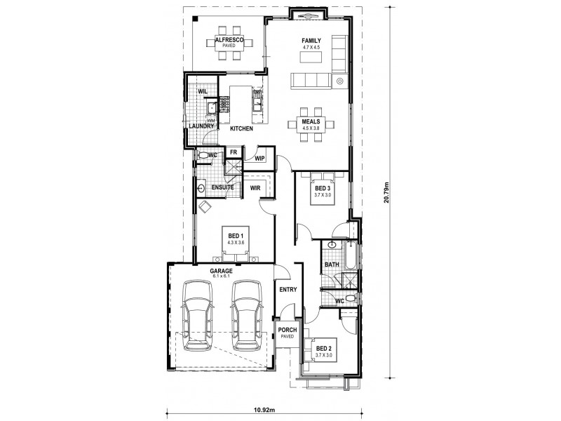 Landsdale WA 6065 Floorplan