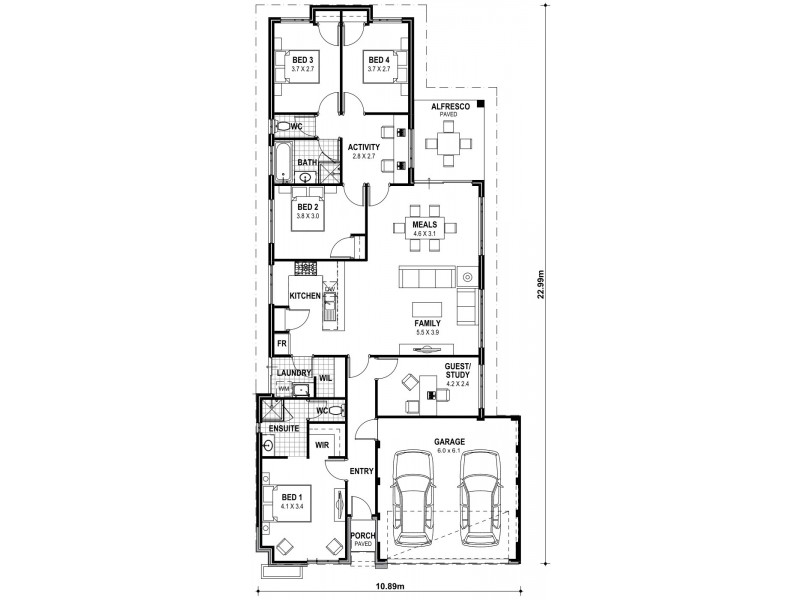 Aubin Grove WA 6164 Floorplan