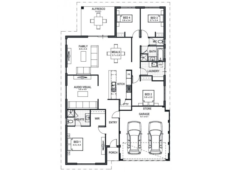 Secret Harbour WA 6173 Floorplan