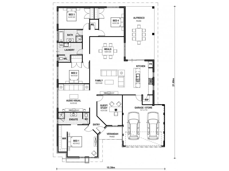 Whitby WA 6123 Floorplan