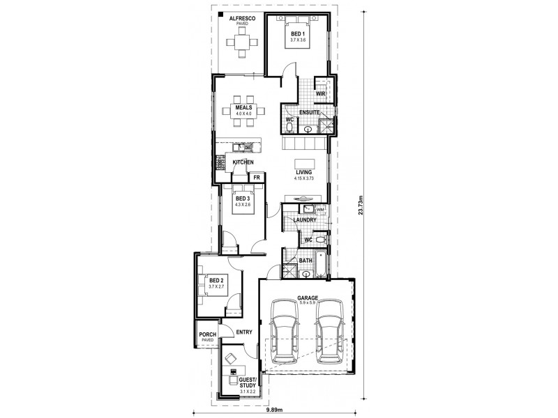 Canning Vale WA 6155 Floorplan