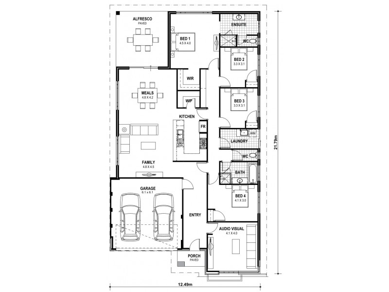 Landsdale WA 6065 Floorplan
