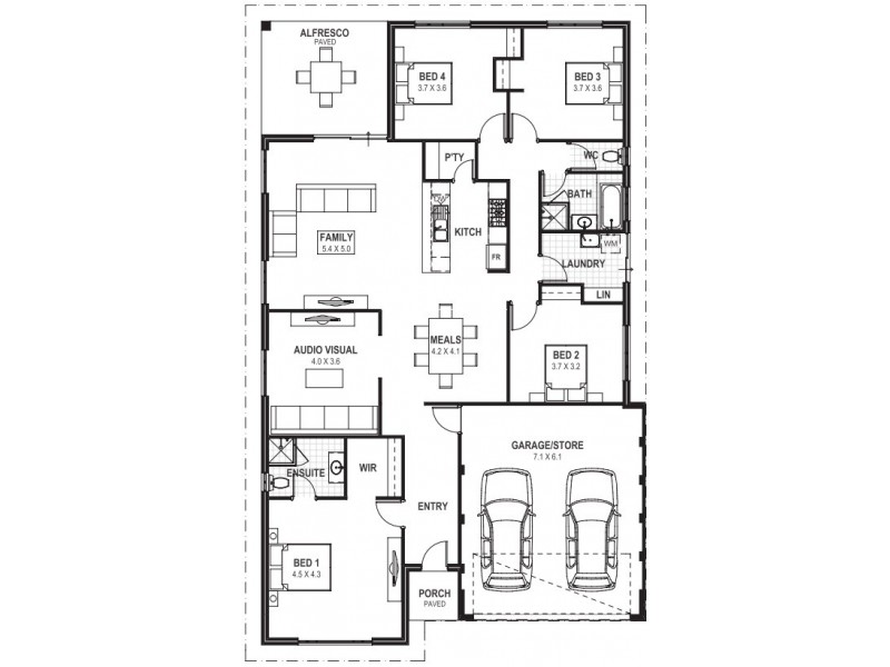 Baldivis WA 6171 Floorplan