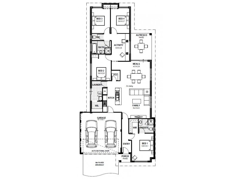 Seville Grove WA 6112 Floorplan