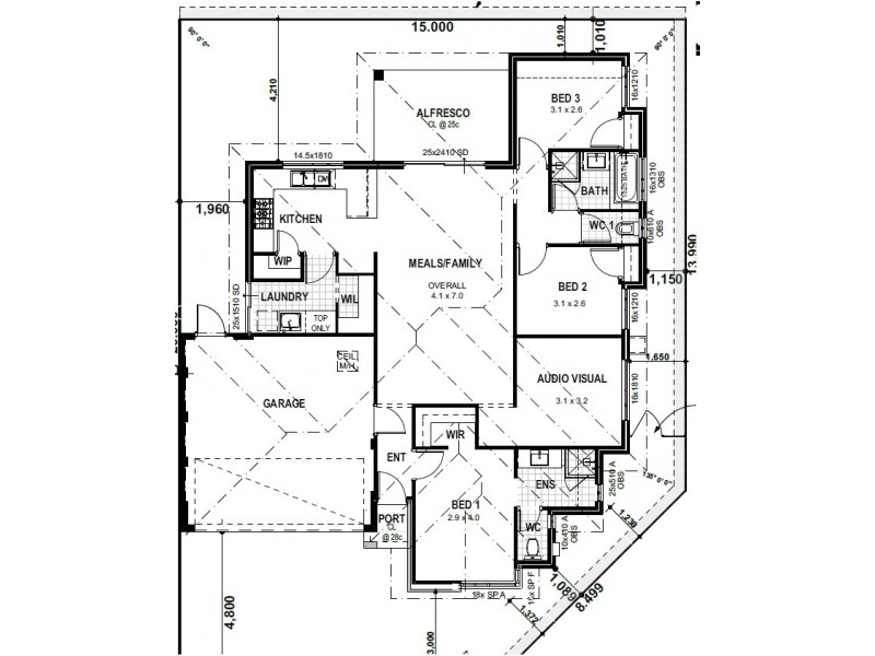 Jindalee WA 6036 Floorplan
