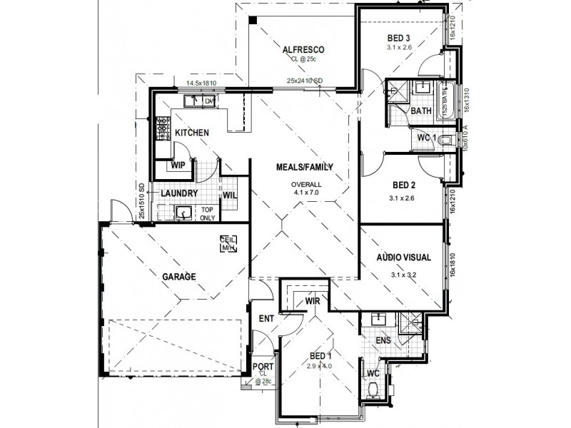 Ellenbrook WA 6069 Floorplan