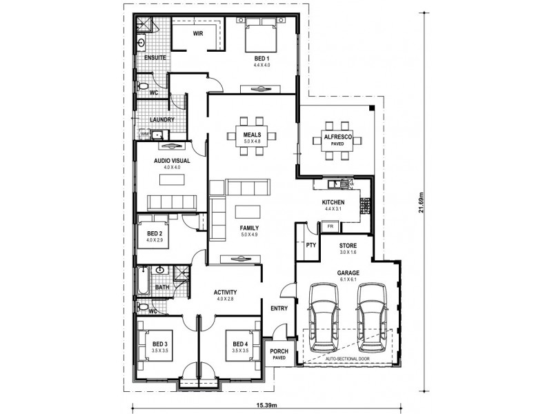 Aveley WA 6069 Floorplan
