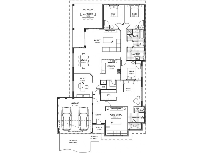 Burns Beach WA 6028 Floorplan