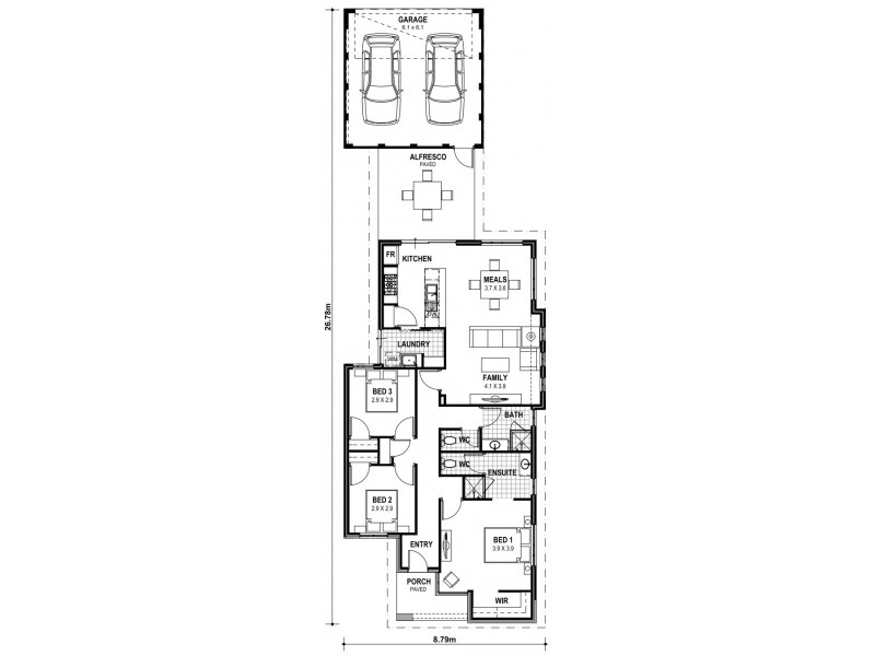 Beckenham WA 6107 Floorplan