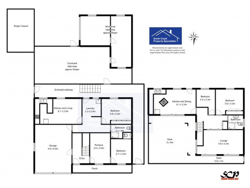 44 Moorong Crescent, Malua Bay NSW 2536 Floorplan