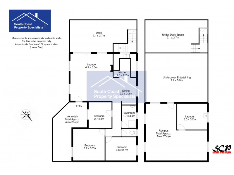 59 Yowani Road, Rosedale NSW 2536 Floorplan