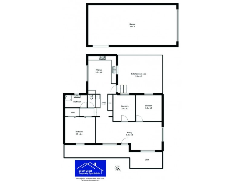 389 George Bass Drive, Malua Bay NSW 2536 Floorplan