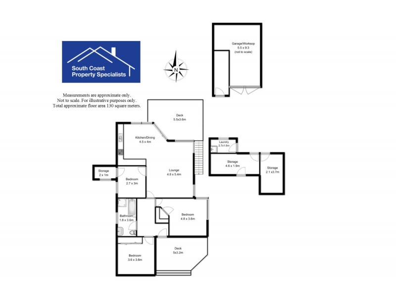 5 Leigh Street, Batemans Bay NSW 2536 Floorplan