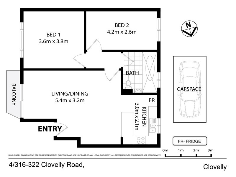 4/316-322 Clovelly Road, Clovelly NSW 2031 Floorplan