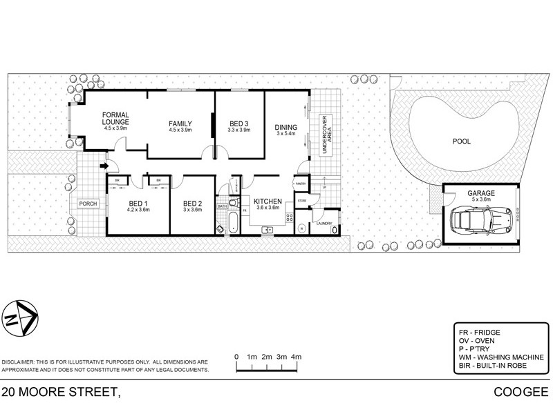 20 Moore Street, Coogee NSW 2034 Floorplan