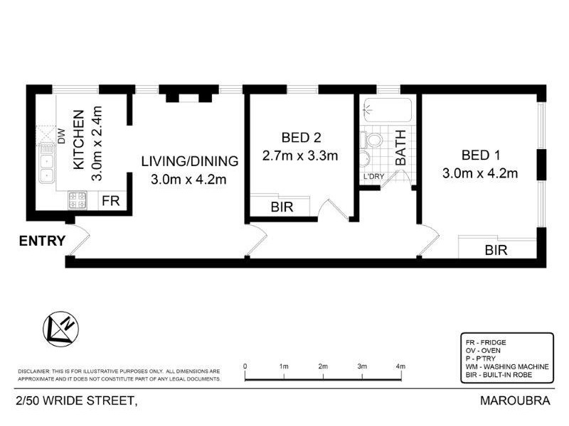 2/50 Wride Street, Maroubra NSW 2035