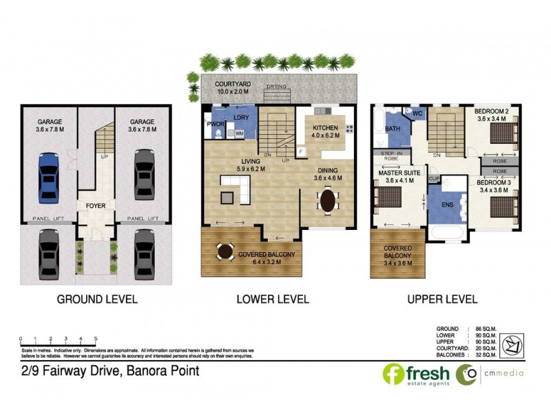 2/9 Fairway Drive, Banora Point NSW 2486 Floorplan