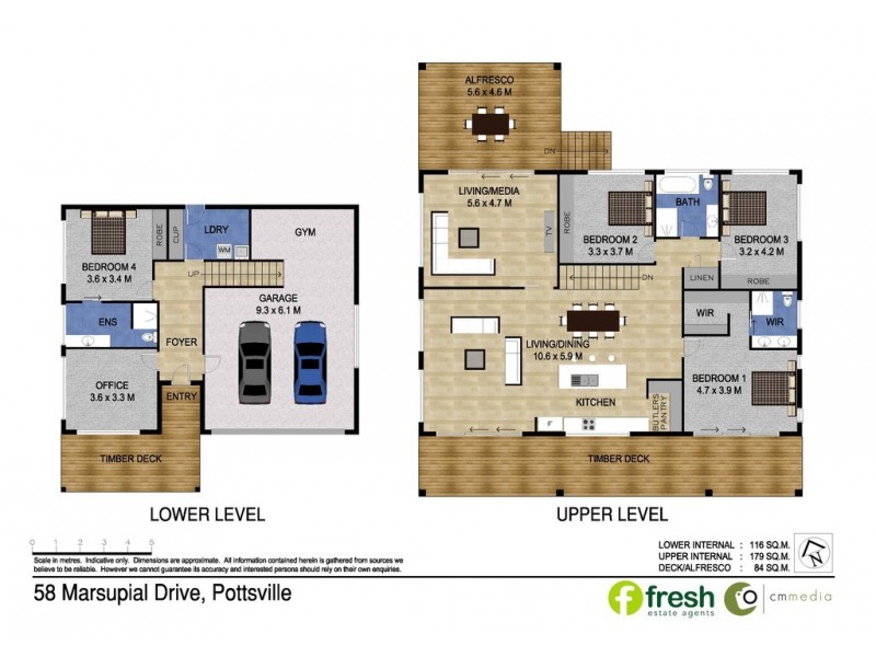 58 Marsupial Drive, Pottsville NSW 2489 Floorplan
