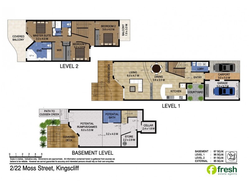 2/22 Moss Street, Kingscliff NSW 2487 Floorplan