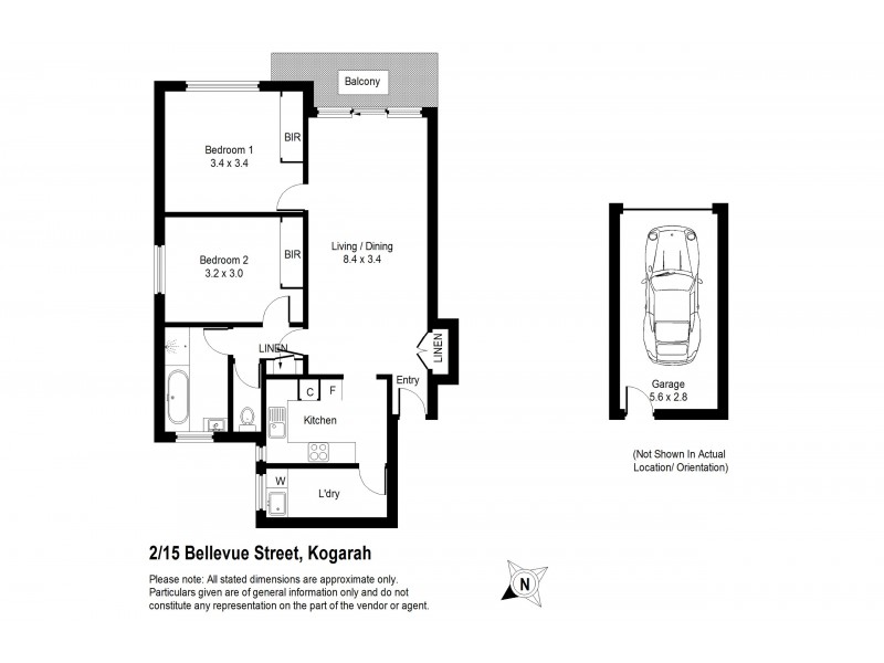 2/15 Bellevue Street, Kogarah NSW 2217