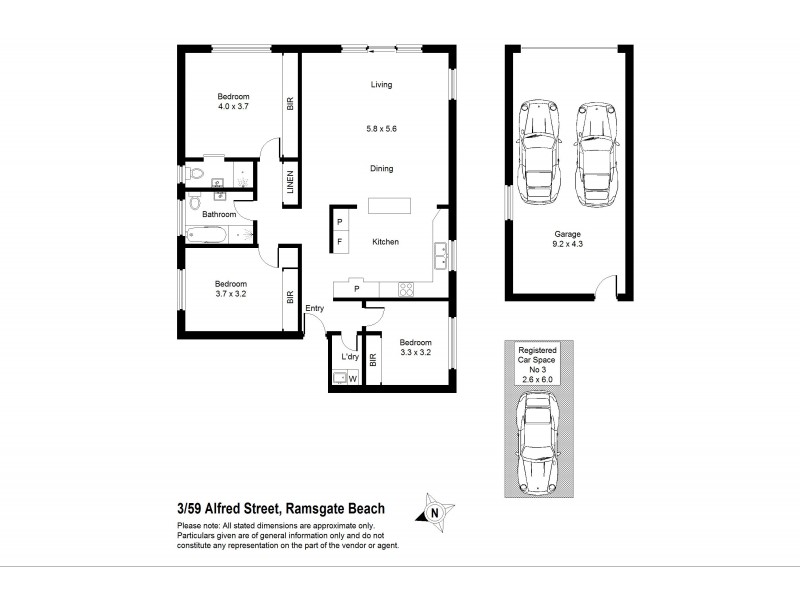 3/59-63 Alfred Street, Ramsgate Beach NSW 2217
