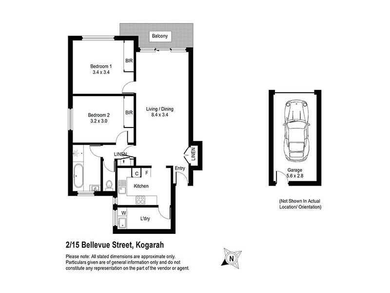 2/15 Bellevue Street, Kogarah NSW 2217