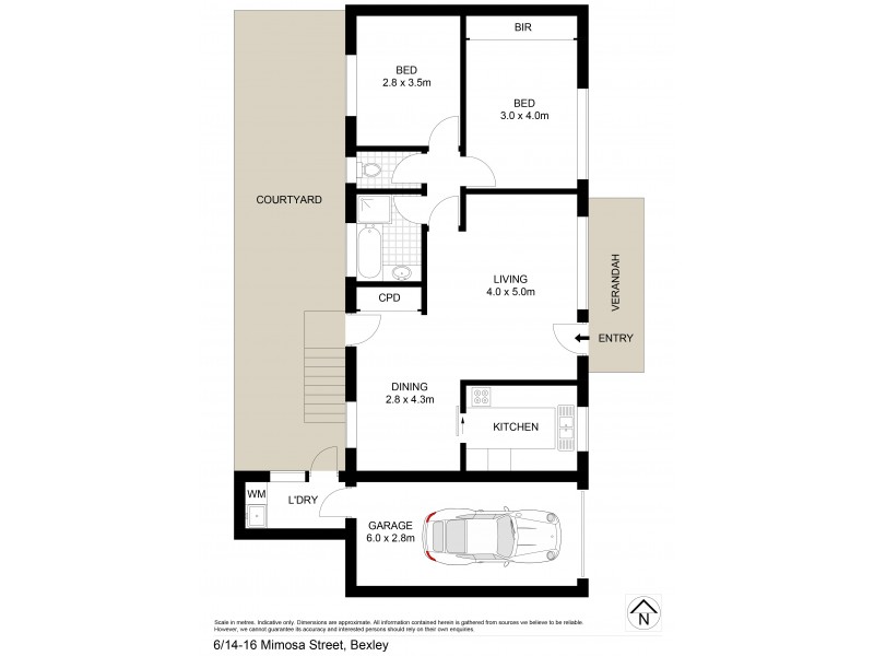 6/14-16 Mimosa Street, Bexley NSW 2207