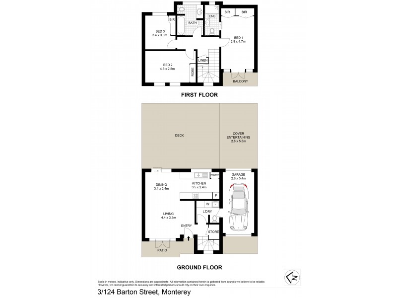 3/124 Barton Street, Monterey NSW 2217