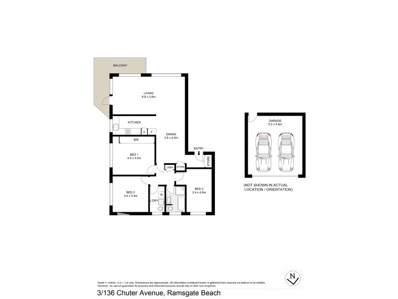 3/136B Chuter Avenue, Ramsgate Beach NSW 2217