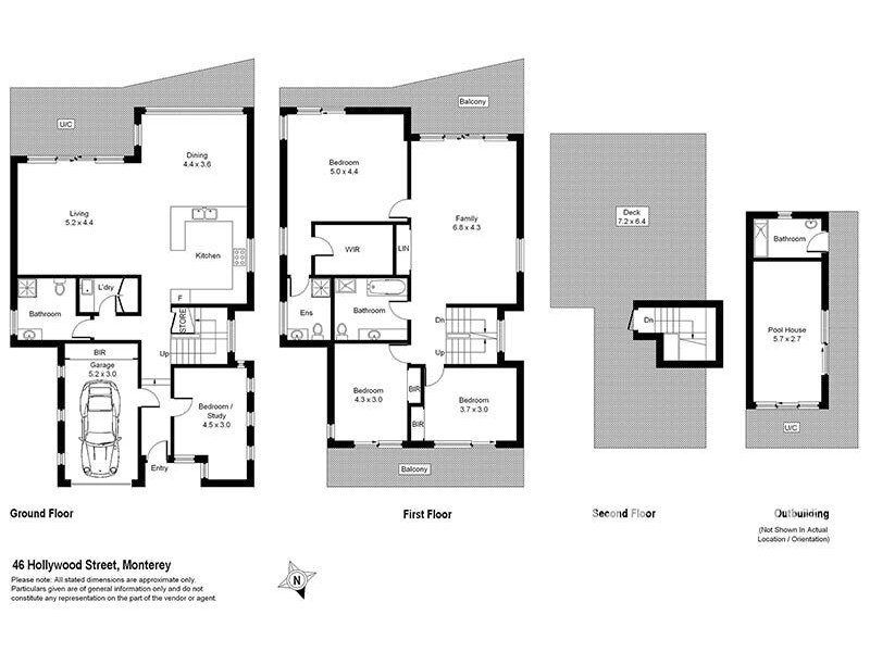 46 Hollywood St, Monterey NSW 2217 Floorplan