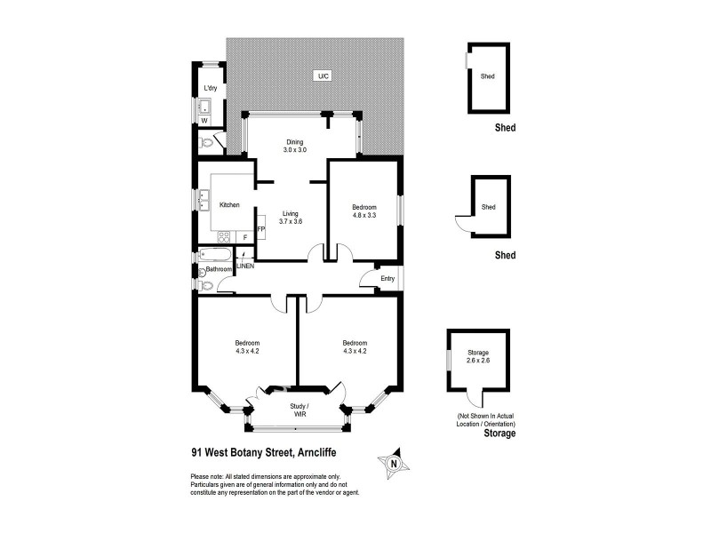 91 West Botany St, Arncliffe NSW 2205 Floorplan
