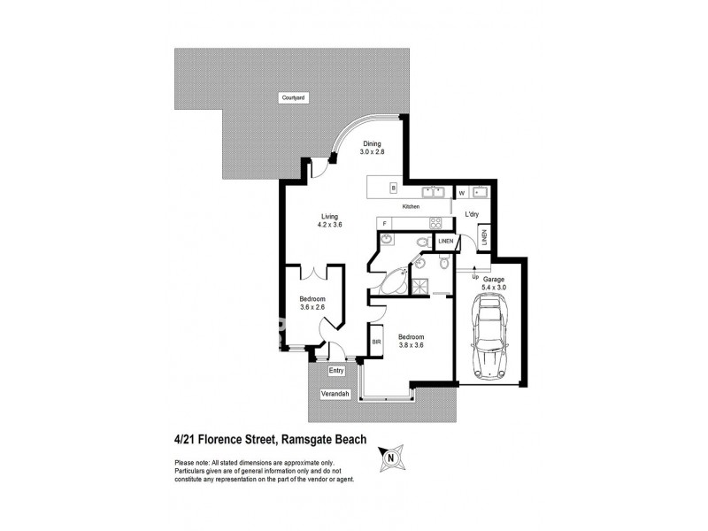 4/21 Florence Street, Ramsgate Beach NSW 2217 Floorplan