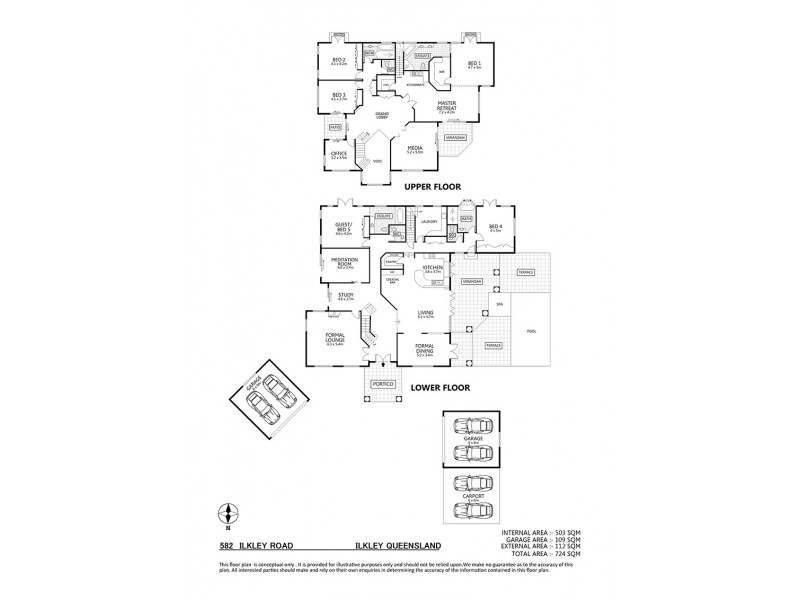Ilkley QLD 4554 Floorplan