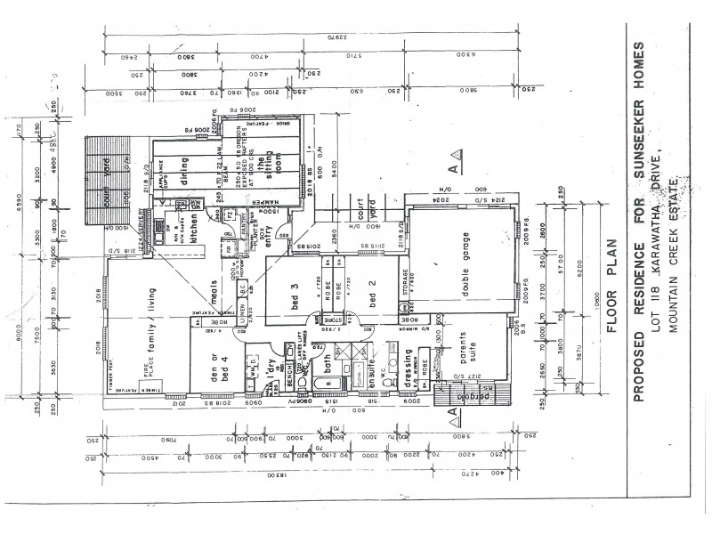 74 Karawatha Drive, Mountain Creek QLD 4557 Floorplan