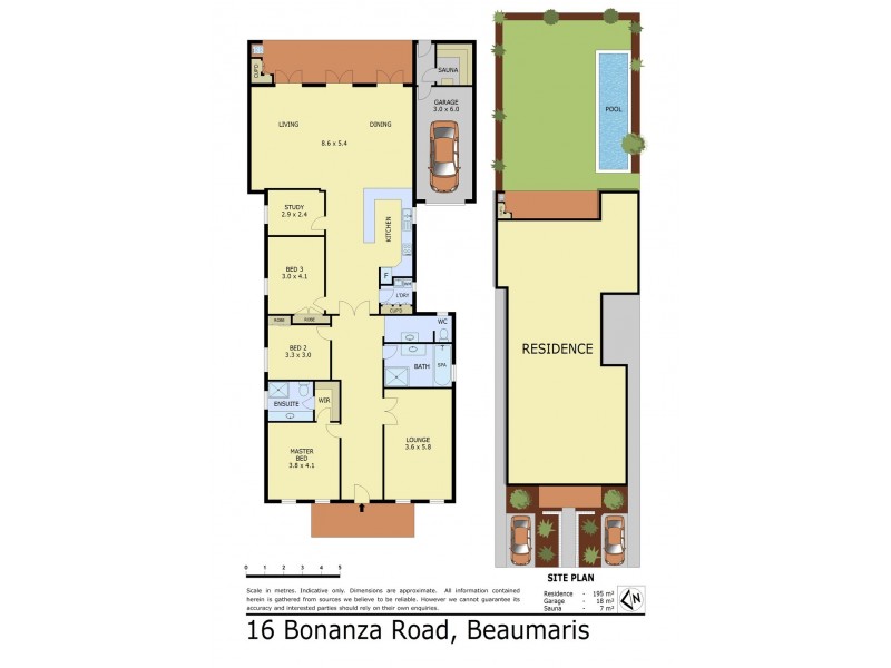 16 Bonanza Road, Beaumaris VIC 3193 Floorplan