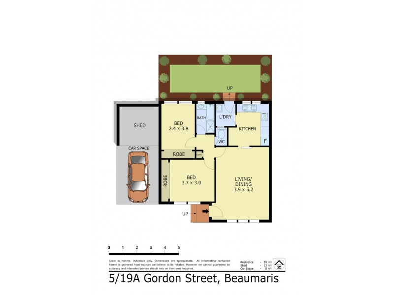 5/19a Gordon Street, Beaumaris VIC 3193 Floorplan