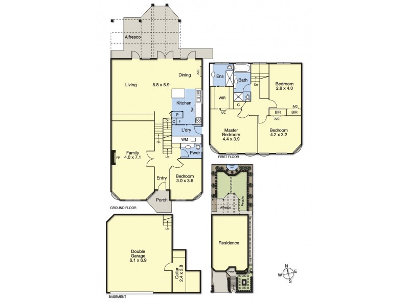 96A Beach Road, Sandringham VIC 3191 Floorplan