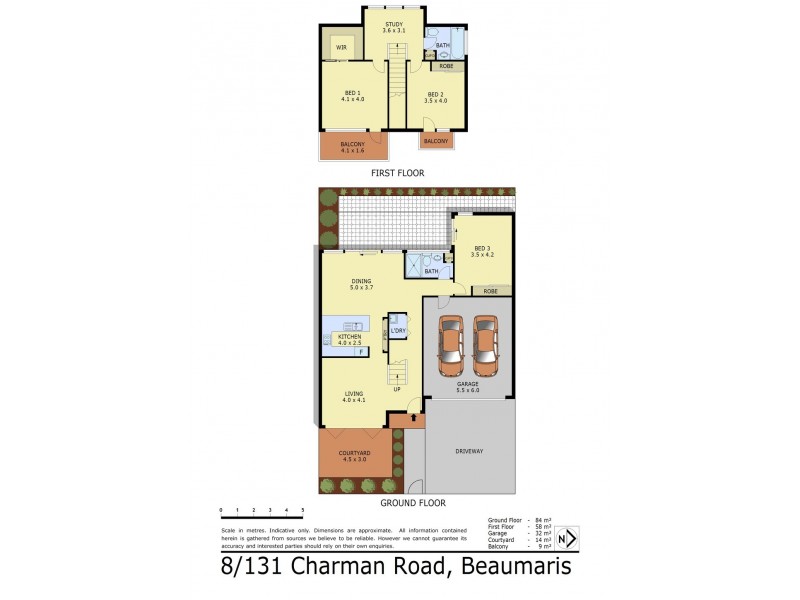 8/131 Charman Road, Beaumaris VIC 3193 Floorplan