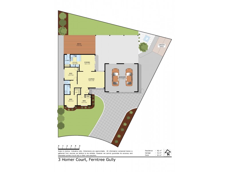 3 Homer Court, Ferntree Gully VIC 3156 Floorplan