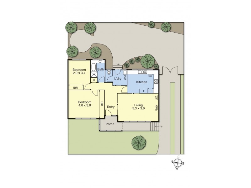 3/20 Seaview Crescent, Black Rock VIC 3193 Floorplan