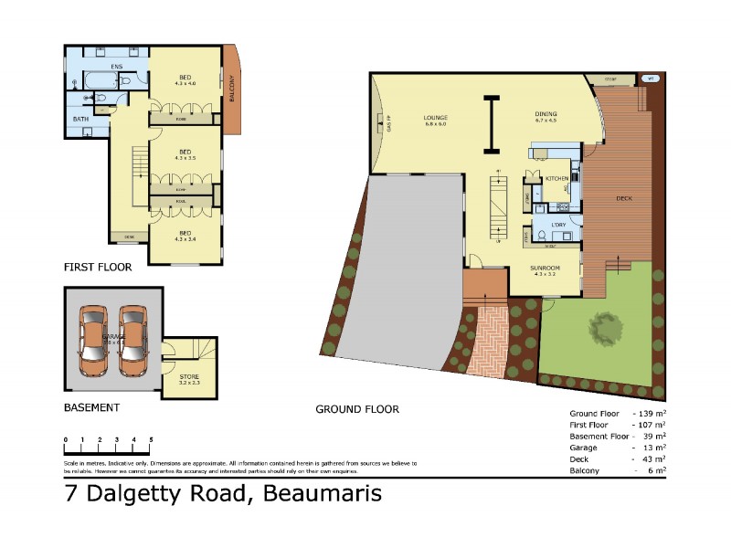 7 Dalgetty Road, Beaumaris VIC 3193 Floorplan