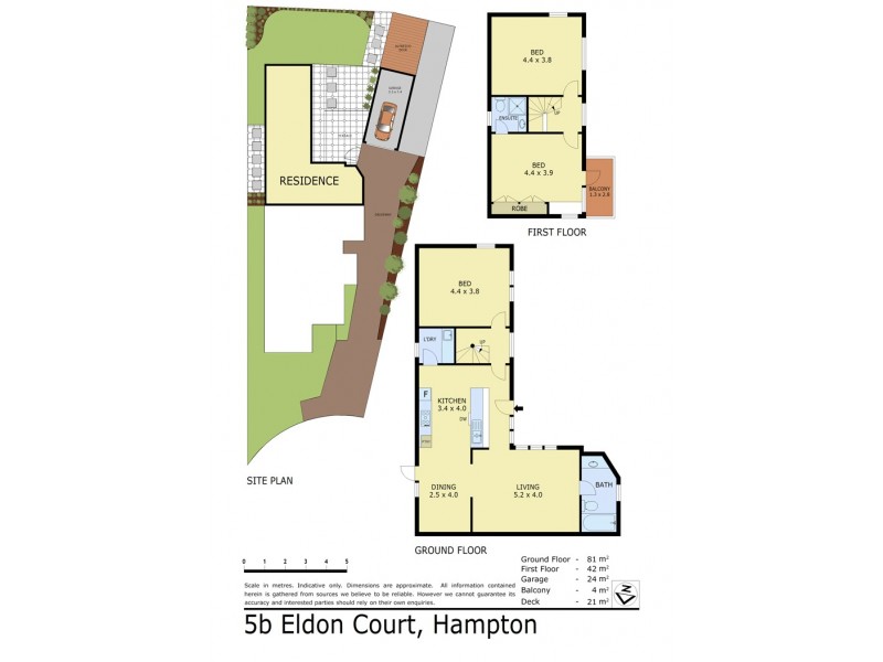 5B Eldon Court, Hampton East VIC 3188 Floorplan