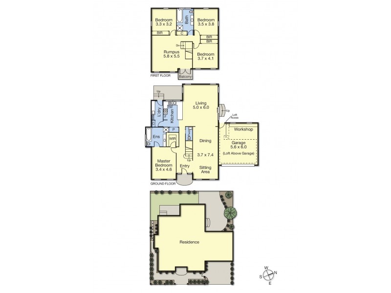 25B Glenwood Avenue, Beaumaris VIC 3193 Floorplan