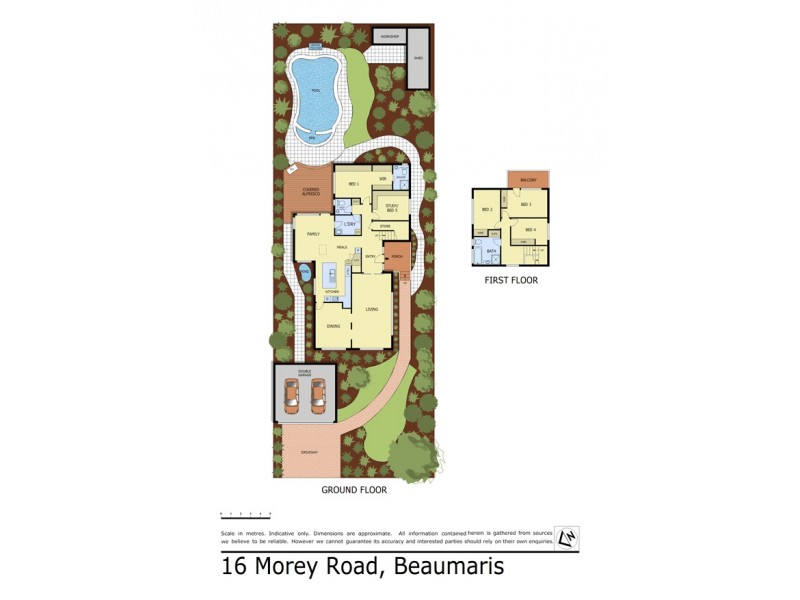 16 Morey Road, Beaumaris VIC 3193 Floorplan