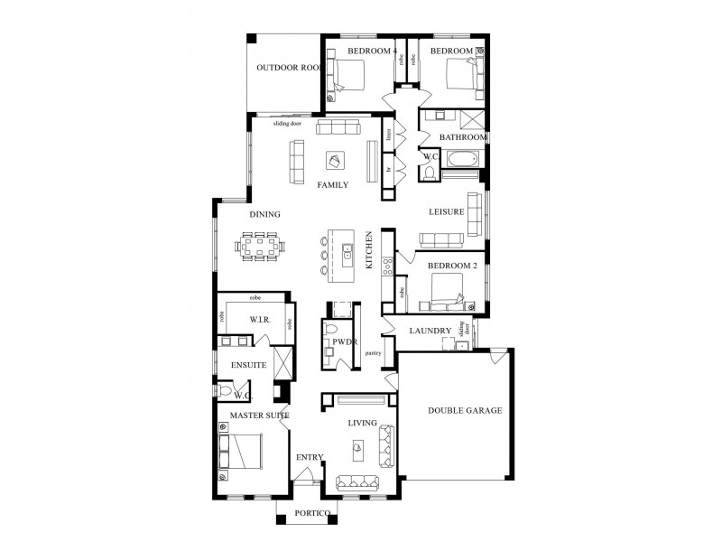 52 Newcastle Drive, Pottsville NSW 2489 Floorplan