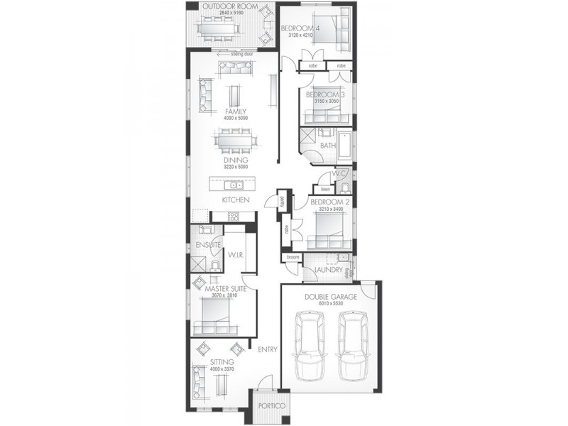 Lot 178 Liriope Street “Miramar”, Casuarina NSW 2487 Floorplan