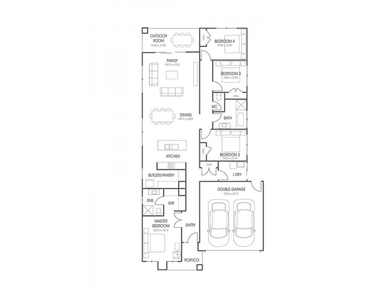 Lot 151 Liriope Street “Miramar”, Casuarina NSW 2487 Floorplan